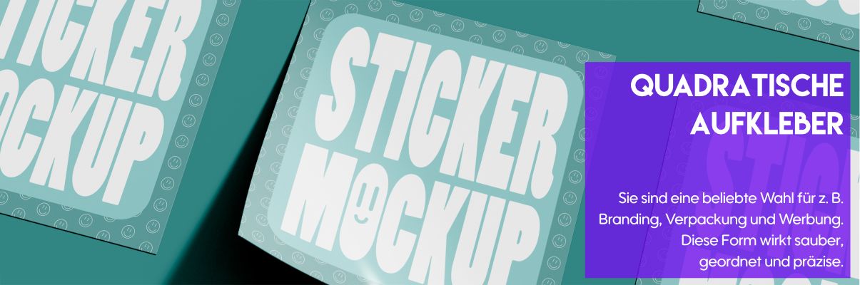 product header aufkleber