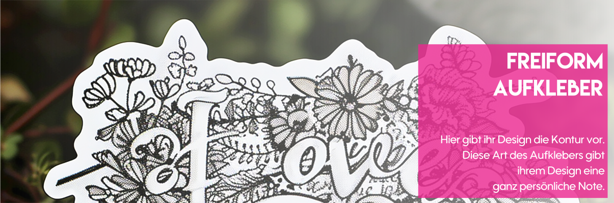 product header aufkleber