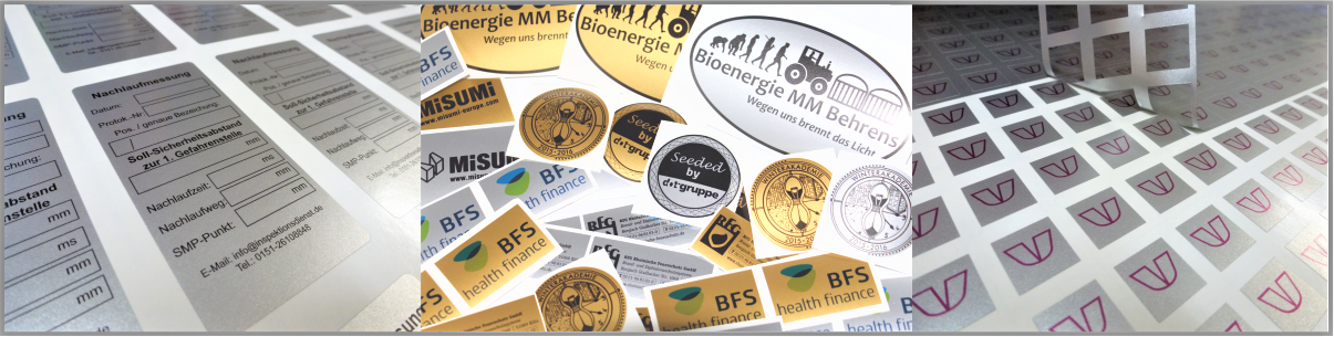 product header aufkleber