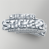 Metallic Aufkleber - Silber